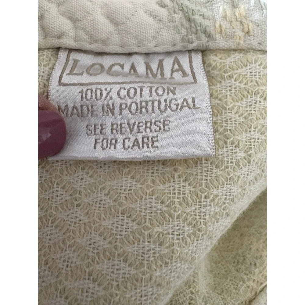 Locama‎ coverlet full cotton  quilt  floral portugal 82x86